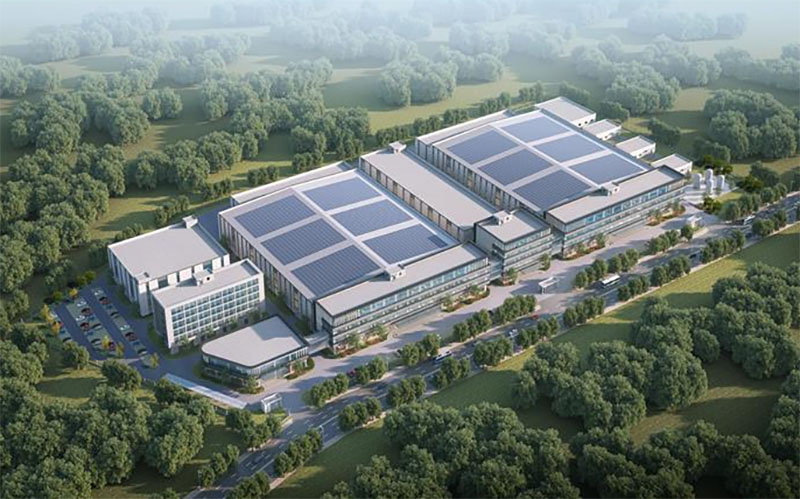 云和首條晶圓產(chǎn)線主廠房封頂，百億級“芯”引擎全面加速！